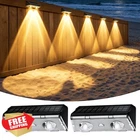 Keilaimo Solar Fence Lights 2 Pack Classic Black New. Price: $27.99.