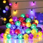 Brillarlights Christmas Multicolor Round Tinsel Globe 25CT, New. Price: $28.88.