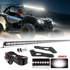 Roof 50'' Light Bars 1200W Spot Flood Combo For Can-am Maverick X3 Ds Max New. Price: $99.89.