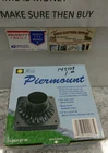 Royce Lighting Black Pier Mount Base For Outdoor Post Lights 3"HX53/4"W (15EB1UP New. Price: $20.00.