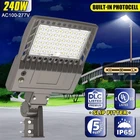 240W Led Parking Lot Light Fixture Shoebox Outdoor Street Area Commercial New. Price: $135.15.