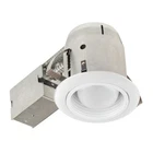 4" Baffle Recessed Open Lighting Kit White Finish Utilitech 0127746. Price: $14.99.
