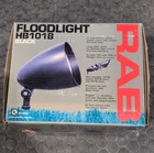 Rab HB101B Flood Light 150W Black Outdoor Aluminum Weather Resistant Par Ul Wet New. Price: $55.00.