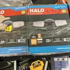 Halo Outdoor Led Flood & Security Light - Dusk To Dawn 2372 Lumens Bronze Open. Price: $35.00.