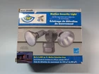 Heath Zenith SL-5411-GR-C Motion Security Light 150 Twin Flood Gray Open Box. Price: $14.95.