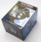 Sensor Brite Solar Powered Motion Activated Outdoor Integrated Led Flood Light New. Price: $16.63.