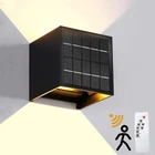 Lanfu Solar Powered Motion Sensor Square Outdoor Wall Lights,black Modern Up ... New. Price: $37.25.