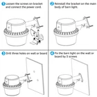 Led Barn Light, Dusk Dawn Area Lights With Photocell, Outdoor Security Flo... New. Price: $61.95.
