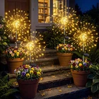 Btfarm 4 Pack 120 Led Solar Garden Lights Outdoor, 8 Modes Firework New. Price: $48.03.