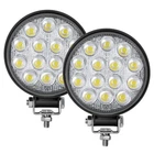 Zmoon Led Round Light Bar 2PCS 4.5" 140W 14000LM Flood Pod Off New. Price: $32.80.