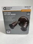 Commercial Electric Twin Head Bronze Outdoor Flood Security Lighting New. Price: $22.00.