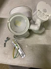 Halo Tgs Led Flood Light, 27W, White, Motion Activated, 4000K, 3000 Lumens Used. Price: $21.61.