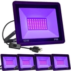 4 Pack 50W Led Lights, Flood With Plug, IP66 Waterproof Outd... New. Price: $45.05.