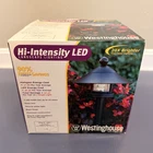 Westinghouse Hi-intensity Led 12V Pathway Light, Black Aluminum/glass Outdoor New. Price: $28.69.