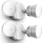 2-PACK Lutec 2000 Lumen 18W 28 Led Dual-head Flood Outdoor Security Light Open. Price: $44.99.