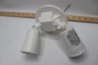 Cooper Twin Head Floodlight Plastic White 300W 120V PWT250WH - Dirty Open. Price: $10.20.