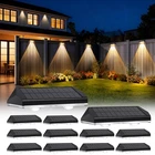 Audles Solar Fence Lights Outdoor, Modes 3000K/4000K/6000K New. Price: $85.45.