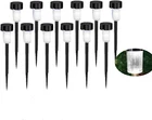 12PCS White Led Outdoor Plastics Garden Solar Powered Landscape Light Lamp Patio New. Price: $46.41.