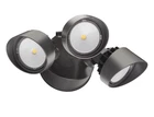Lithonia Lighting Led Security Outdoor Floodlight, 3 Heads, Photocell, Bronze New. Price: $89.99.