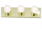 Nuvo Lighting SF77/188 Transitional Three Vanity Brass-polished/cast Open. Price: $20.00.