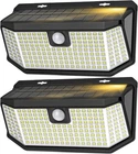 Aootek 2-PACK Solar Motion Sensor Lights, 182LED IP65 Waterproof Outdoor Lamp New. Price: $28.37.