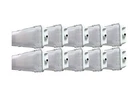 2 Ft 4500K 36W Led Vapor Tight Lights Commercial Indoor/outdoor Hardwired I... New. Price: $858.00.