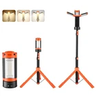 Vevor Led Work Light With Stand Rechargeable Cordless Camping 10AH 2200 Lm New. Price: $49.99.