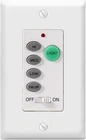 Universal Ceiling Fan Wall Remote Control, 3 Speed, Light Dimmer, 4-DIP Switch New. Price: $30.37.