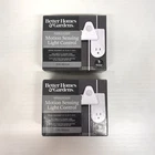 2 - Better Homes & Gardens 4 In. Motion Sensing Light Control Indoor Outdoor New. Price: $29.99.