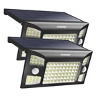 Intelamp 2 Pack 4000MAH Solar Lights Outdoor Waterproof, 1300LM Flood L... New. Price: $72.27.