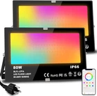 Led Flood Outdoor 800W Equivalent 8000LM Smart Rgb Landscape Lighting With New. Price: $149.71.