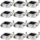 Vevor Driveway Lights, Solar 12-PACK,LIGHTS With Switch In White New. Price: $78.90.