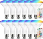 Rgb Led Recessed Can Lights, 5CCT Tunable, Remote Control, 12 Pack New. Price: $111.99.