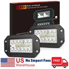 Flush Mount Led Light Pods, Bunker Indust 2PCS Inch Spot Flood Combo Beam 6000 New. Price: $38.99.