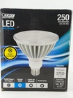 Feit Electric 250 Watt Daylight Led Bulb Extra Bright Dimmable 3750 Lumens New. Price: $46.80.