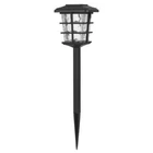 2 Pack Black Solar Path Landscape Light Bright White Led Hammered Glass Shade New. Price: $37.60.