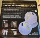 Securebrite Motion Activated 360 Light New. Price: $27.99.