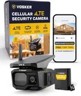 Vosker - Vkx Wireless Outdoor Solar 4G Lte Security Camera W/stainless Cage New. Price: $142.99.