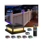 Lumizen Solar Post Cap Lights With Remote, 4X4 Rgb Color Ch... New. Price: $111.36.