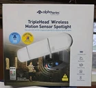Swann Communications Alpha Series 3-HEAD Wireless Motion Sensor Spotlight, New. Price: $39.99.