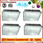 (4 Pack) Led Canopy Light, 70W, 8400LM, 110-277VAC, IP65 Waterproof Commercial New. Price: $174.00.