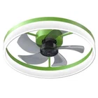 Tidoin Led Indoor Green Smart Ceiling Fan W/ Remote And Reversible Blades New. Price: $78.28.