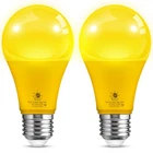 Dusk Dawn Bug Light Outdoor, A19 Yellow Led Bulbs, 9W Auto ... New. Price: $20.72.