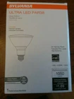 Sylvania LED14 PAR38/DIM/830/NFL25/GL1/W New. Price: $18.97.