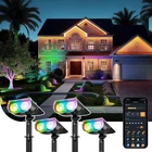 Linkind SL5C Solar Spot Lights 4 Pack, Color Changing, IP67 Outdoor New. Price: $114.99.