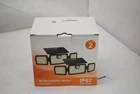 Mihani Solar Motion Sensor Outdoor Lights 2 Pack IP67 Waterproof 150 Leds Pir Open. Price: $36.50.