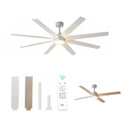 Ceiling 72 Inch Quiet Remote Led Light Reversible White Tcl Large Fans Dual New. Price: $369.99.