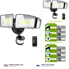 Magaguvu 100W Flood Lights Outdoor, 9000LM Led Security Motion Sensor O... New. Price: $54.38.