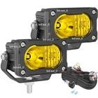 3" S2 Sport Amber Driving Combo 3000K Led Light Pods Spot Flood Offroad &harness New. Price: $43.95.
