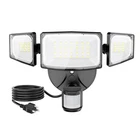 Olafus 50W Motion Sensor Outdoor Light Plug 6.9 X 4.4 9.33 Inches, Black New. Price: $56.17.